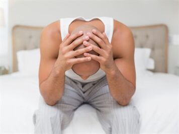 A impotencia nos homes é unha consecuencia deplorable das recaídas da prostatite crónica